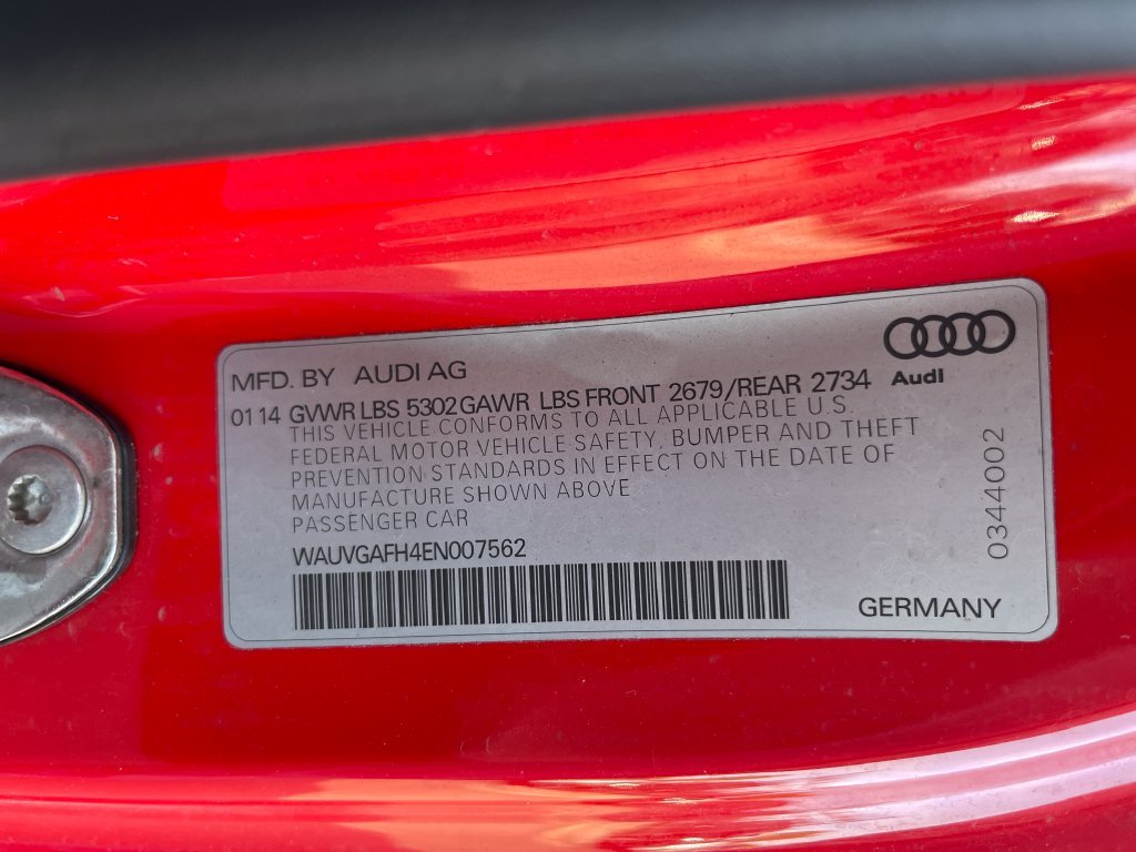 Used 2014 Red Audi 3.0T Prestige image 6