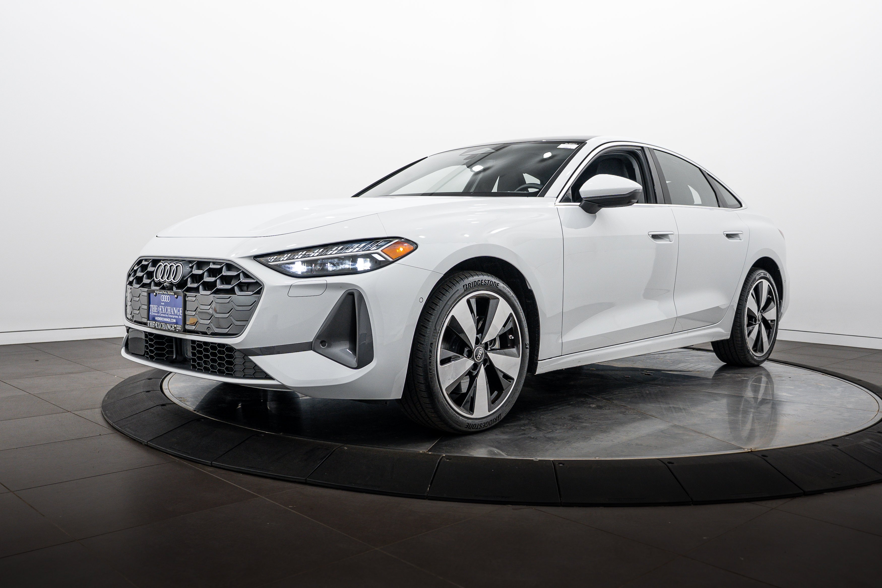 Used 2025 Glacier White Metallic Audi Premium Plus image 6