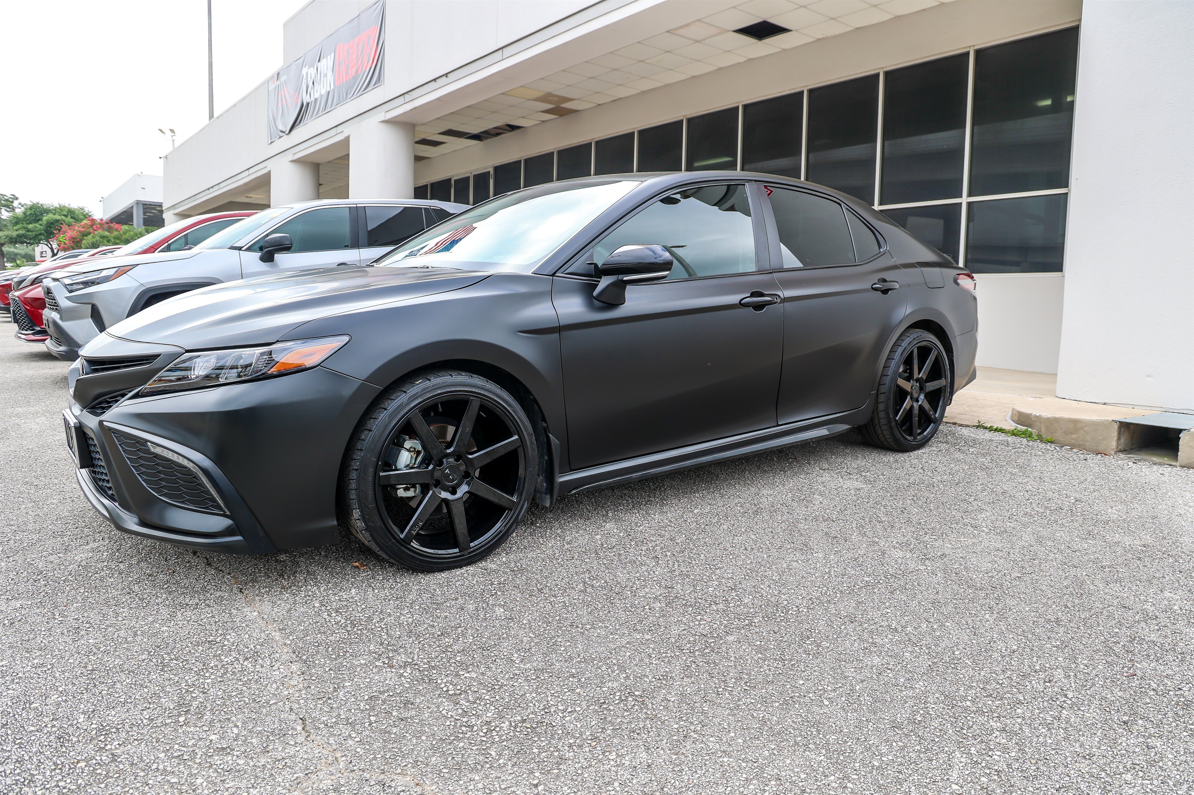 Used 2024 Black Toyota SE image 2