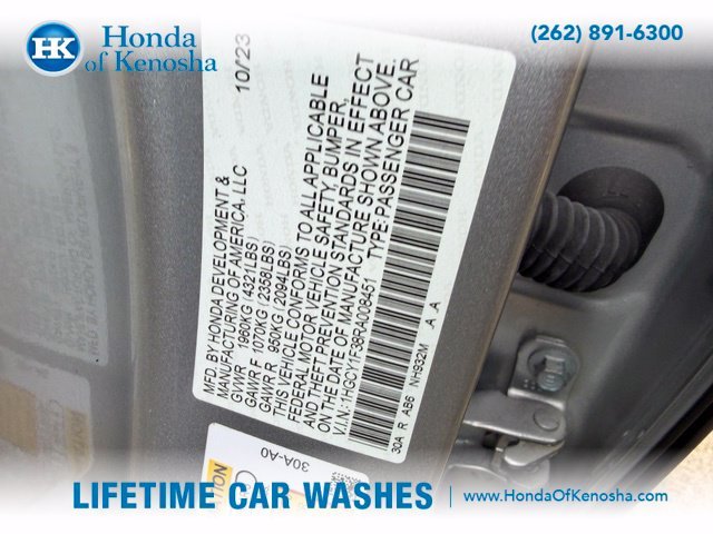 Used 2024 Solar Silver Metallic Honda EX image 4