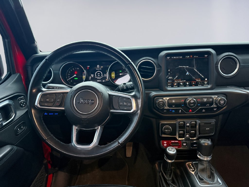 Used 2022 Red Jeep Unlimited Rubicon 4xe image 13