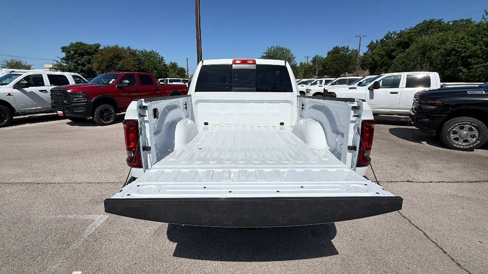 New 2026 Bright White Clear-Coat Exterior Paint RAM Tradesman image 24