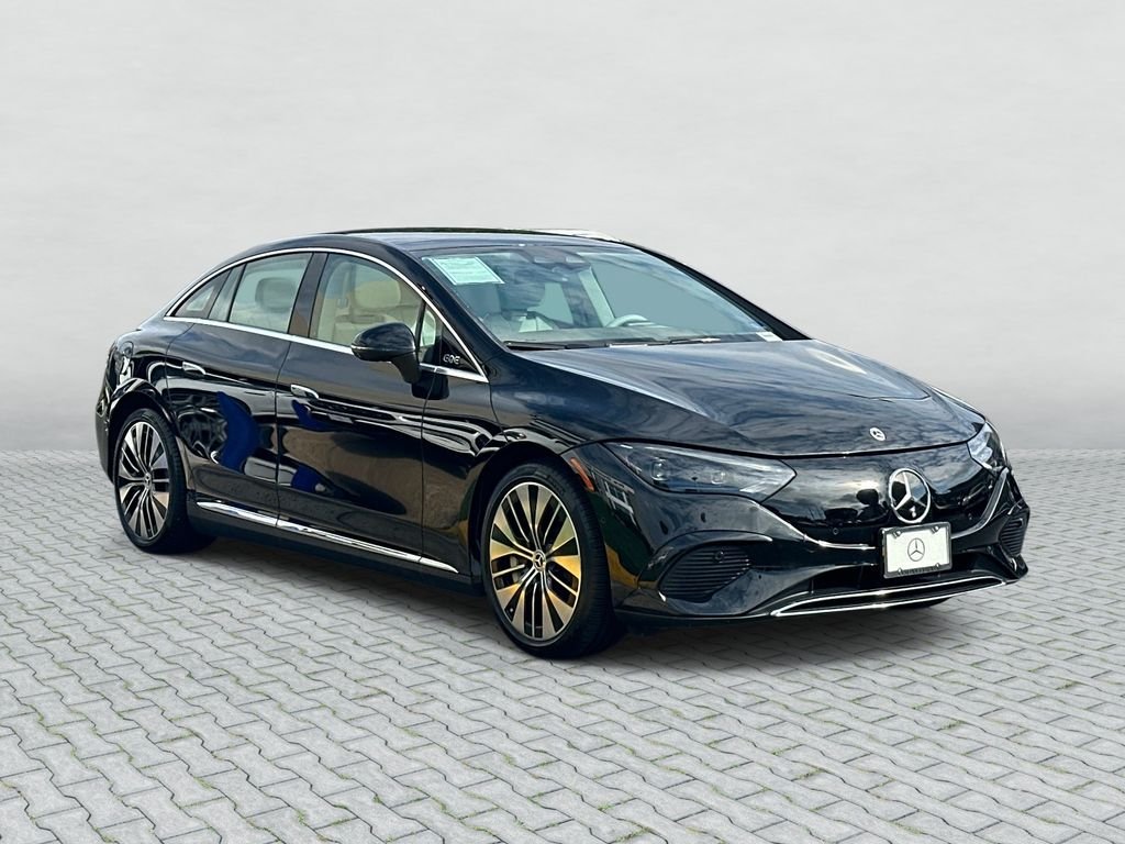 Certified Used 2023 Obsidian Black Metallic Mercedes-Benz 350 Sedan image 3