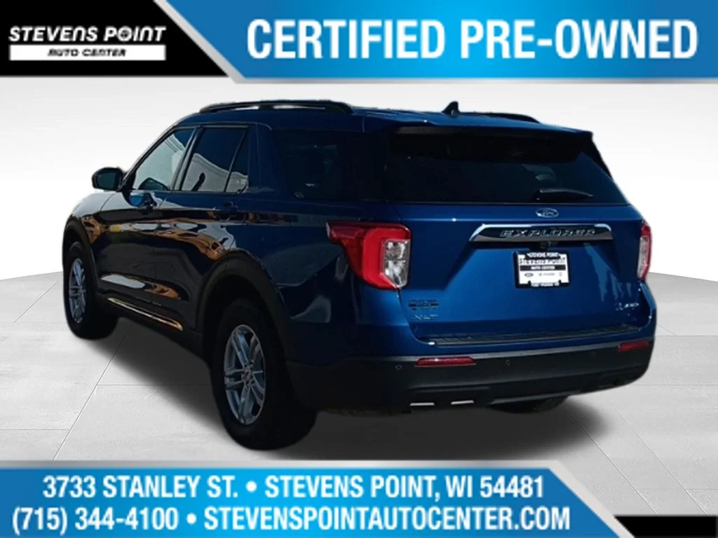 Used 2022 Atlas Blue Metallic Ford XLT image 5