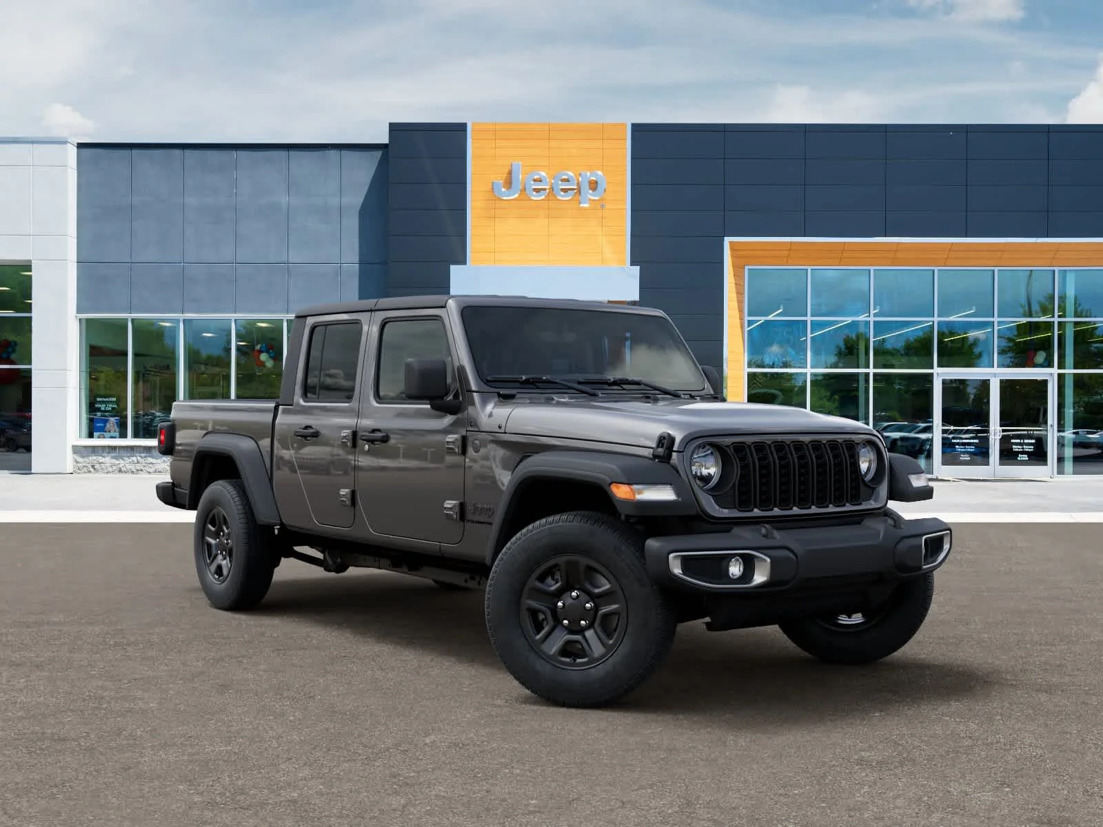 New 2026 Granite Crystal Metallic Clearcoat Jeep Sport image 5
