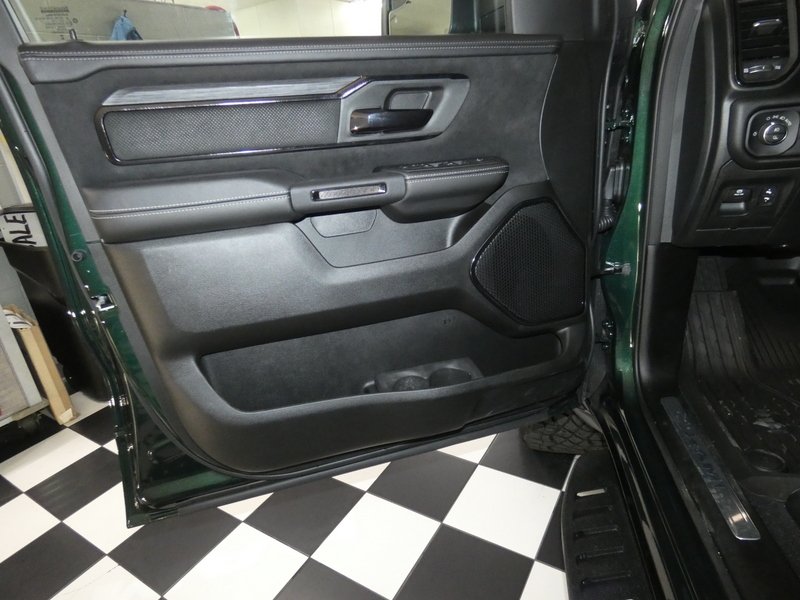 New 2026 Serrano-Green Metallic Exterior Paint RAM RHO 4x4 Crew Cab 5