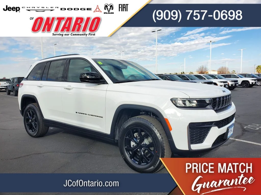 New 2026 Bright White Clearcoat Jeep Altitude image 1