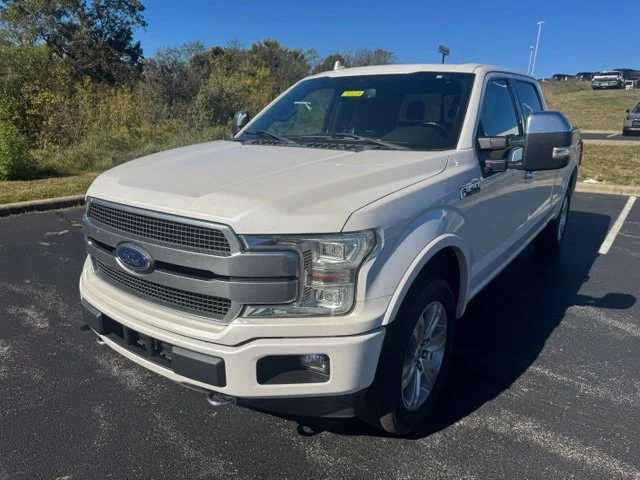 Used 2019 White Platinum Clearcoat Metallic Ford Platinum image 7