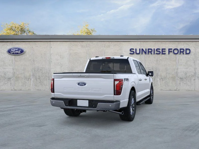 New 2026 Star White Metallic Tri-Coat Ford Lariat® image 8