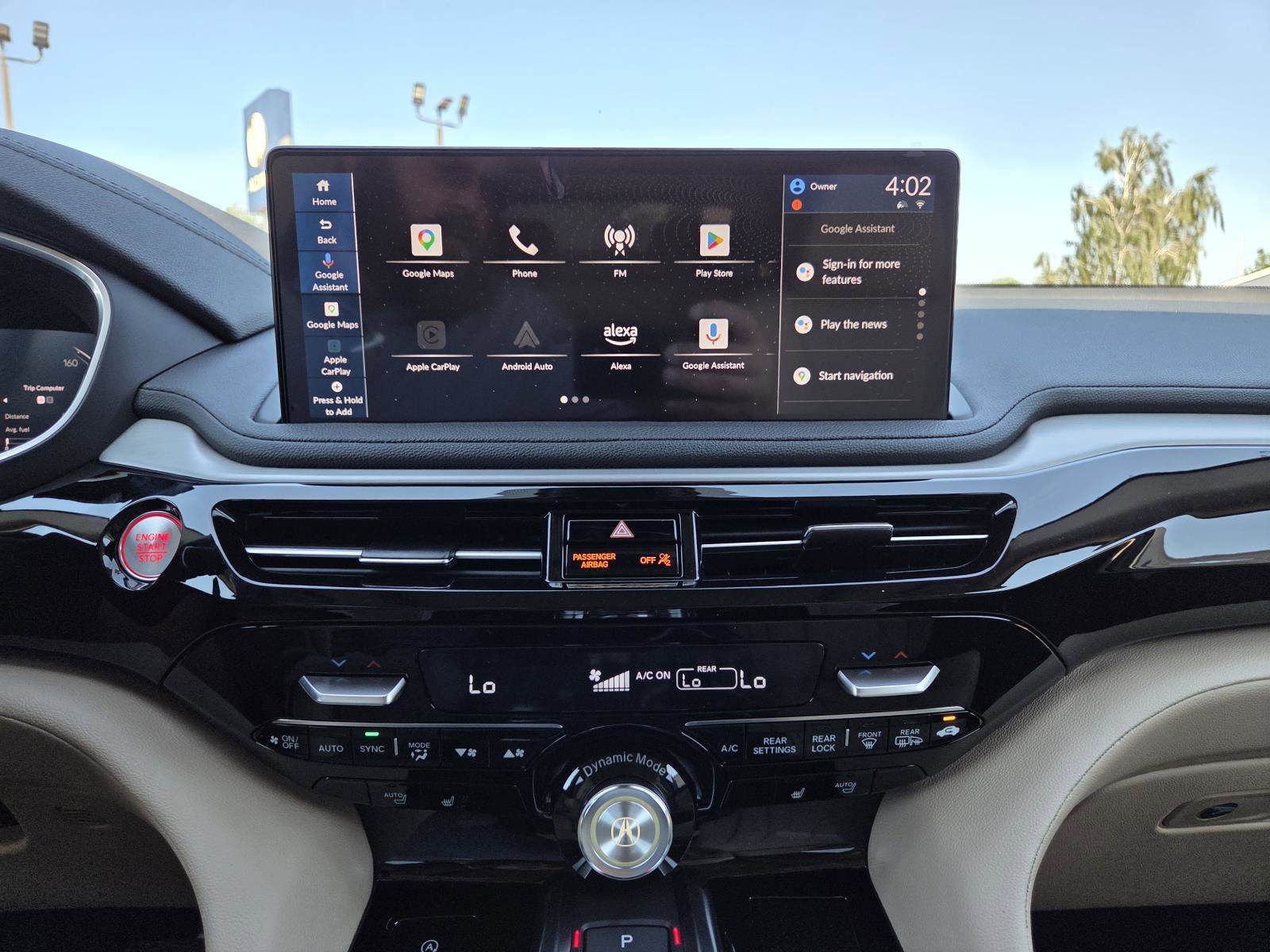 New 2026 Platinum White Pearl Acura AWD image 17