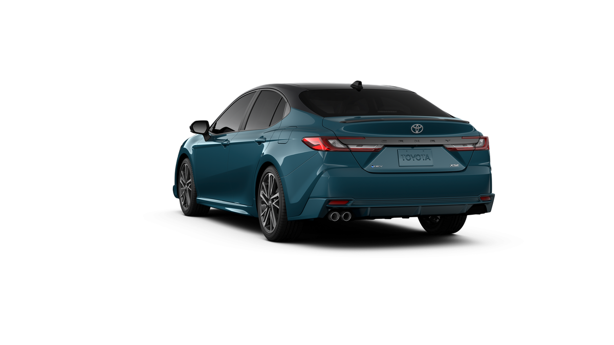 New 2026 Ocean Gem with Midnight Black Metallic roof Toyota XSE image 44