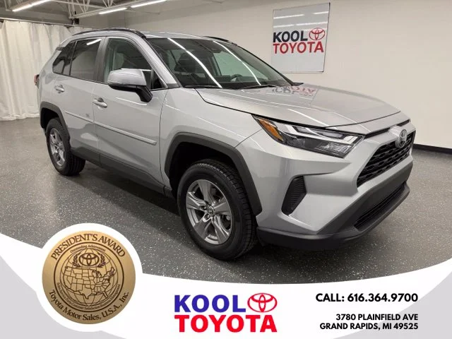 Certified Used 2023 Silver Toyota XLE image 1