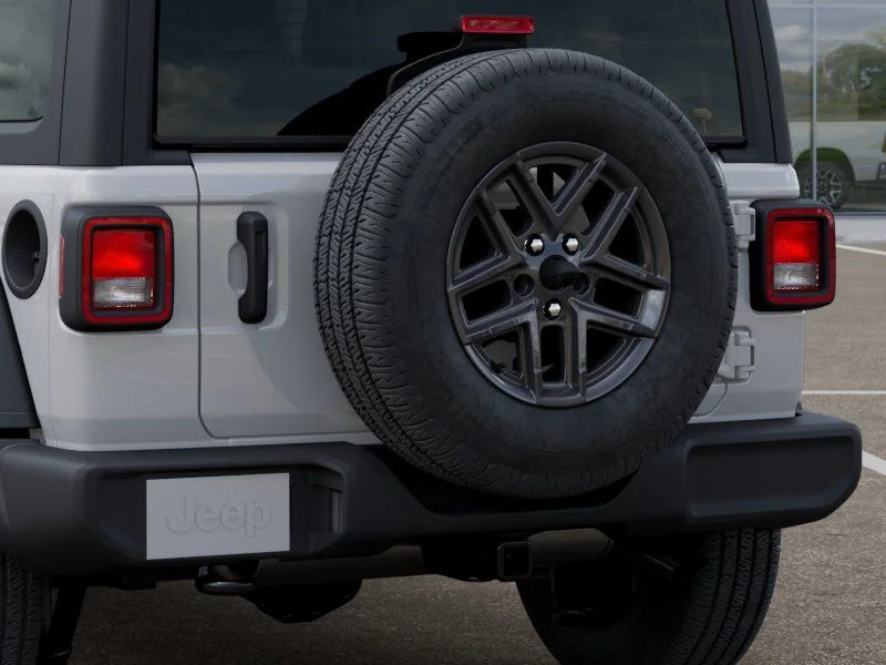 New 2025 Bright White Clearcoat Jeep Sport S image 14