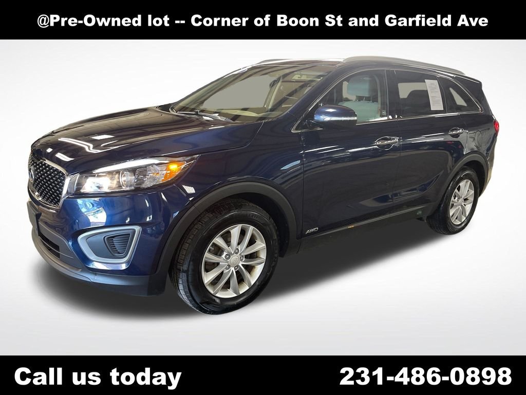 Used 2018 Blue Kia LX image 1