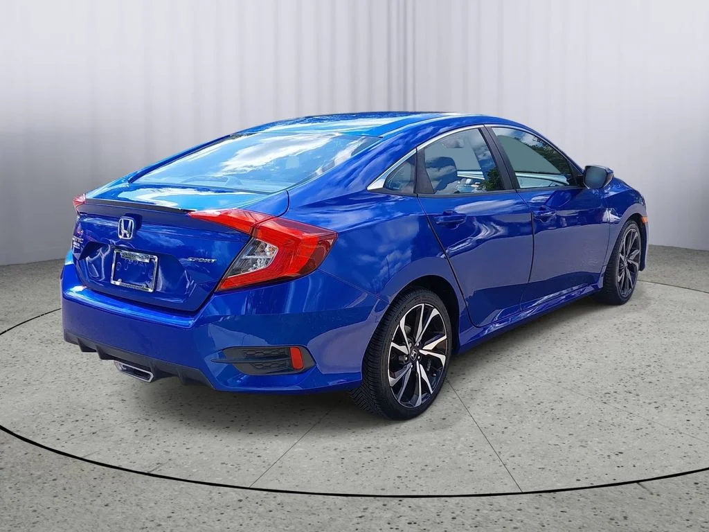Used 2021 Blue Honda Sport image 3