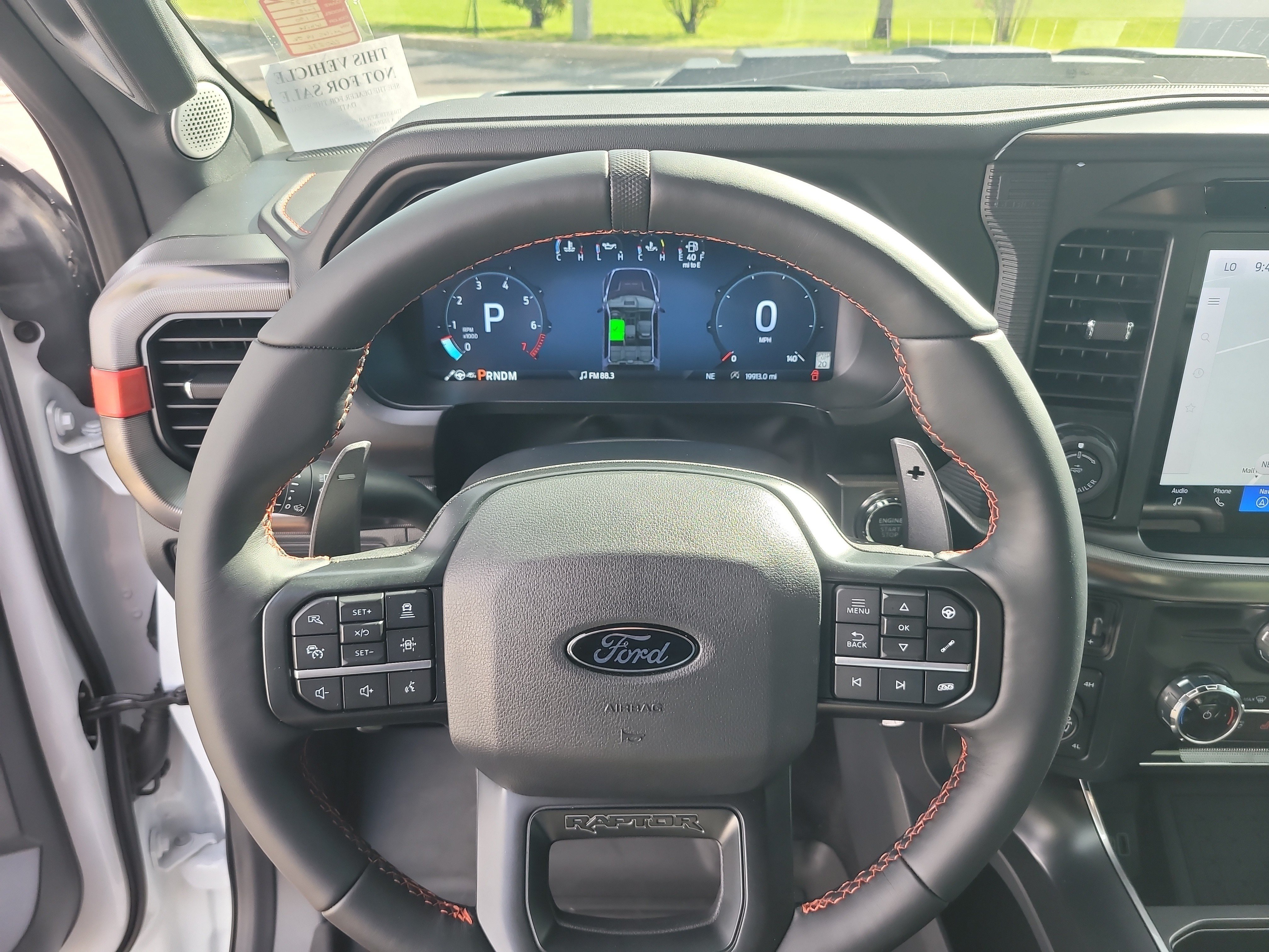 Used 2025 Oxford White Ford Raptor image 26