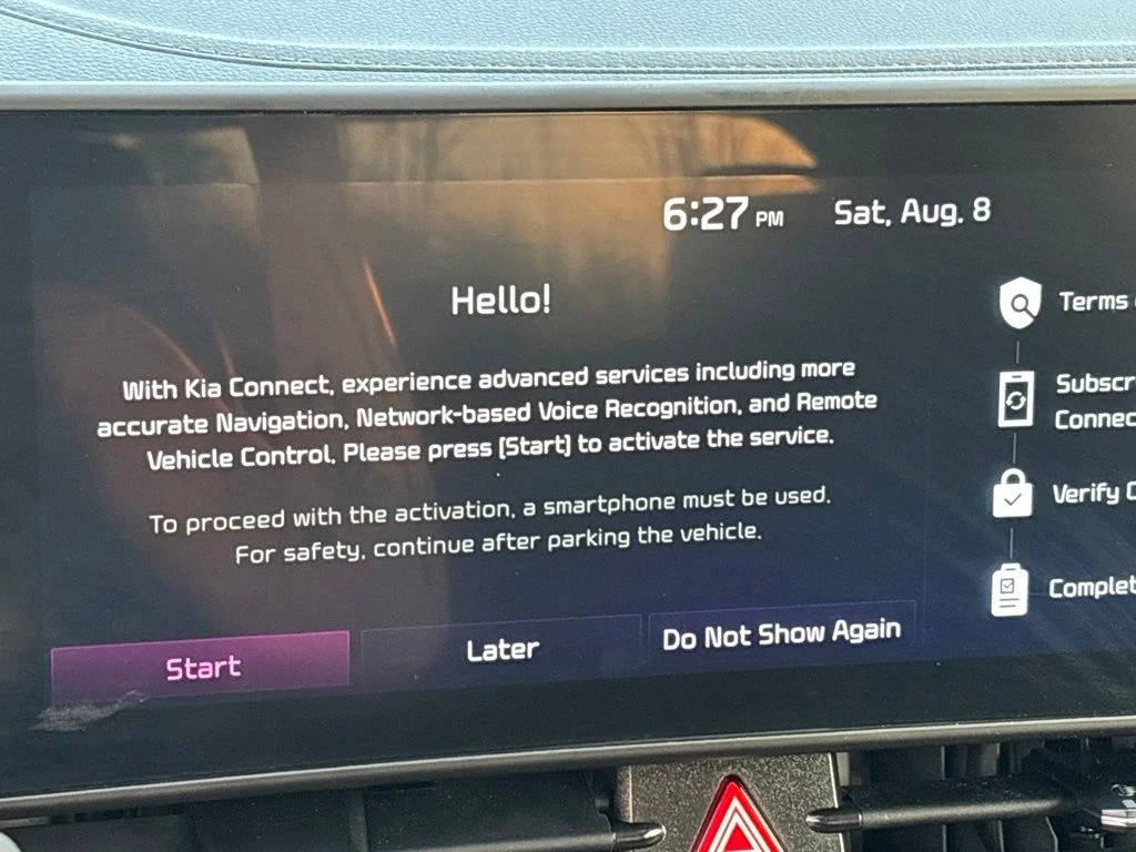 Certified Used 2024 Blue Kia EX image 28