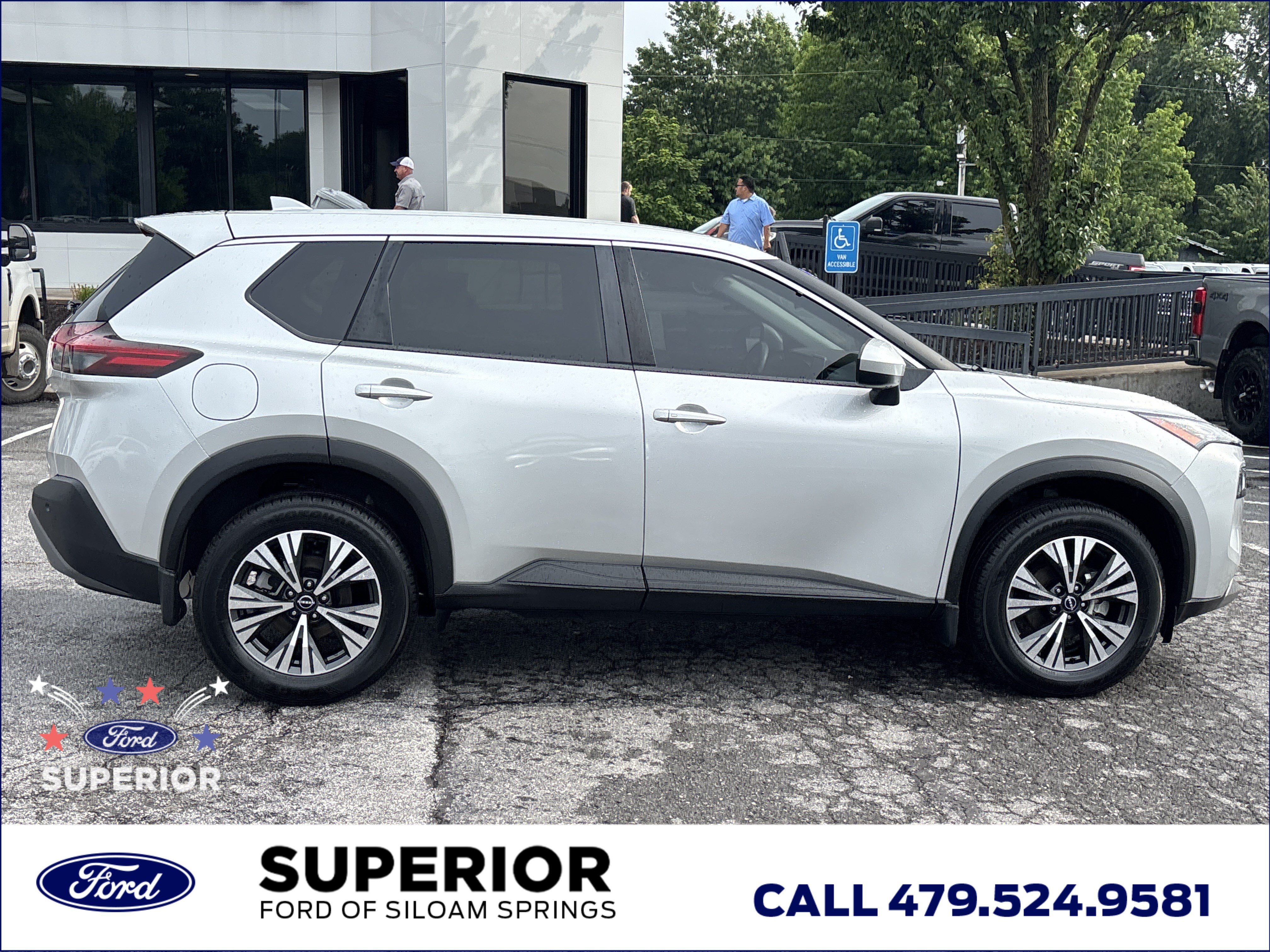 Used 2023 Brilliant Silver Metallic Nissan SV image 2
