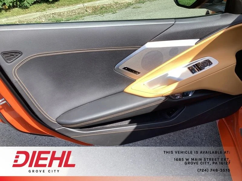 Used 2020 Orange Chevrolet Stingray image 12