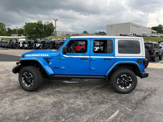 New 2026 Hydro Blue Pearl-Coat Exterior Paint Jeep Rubicon image 11