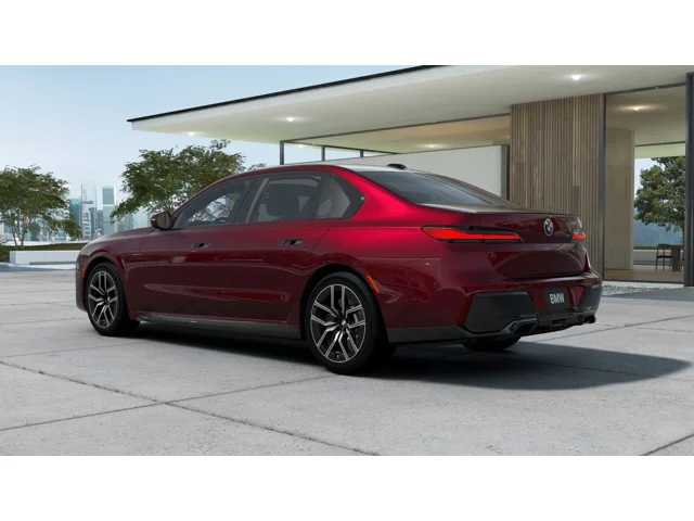 New 2026 Aventurin Red Metallic BMW 740i image 2