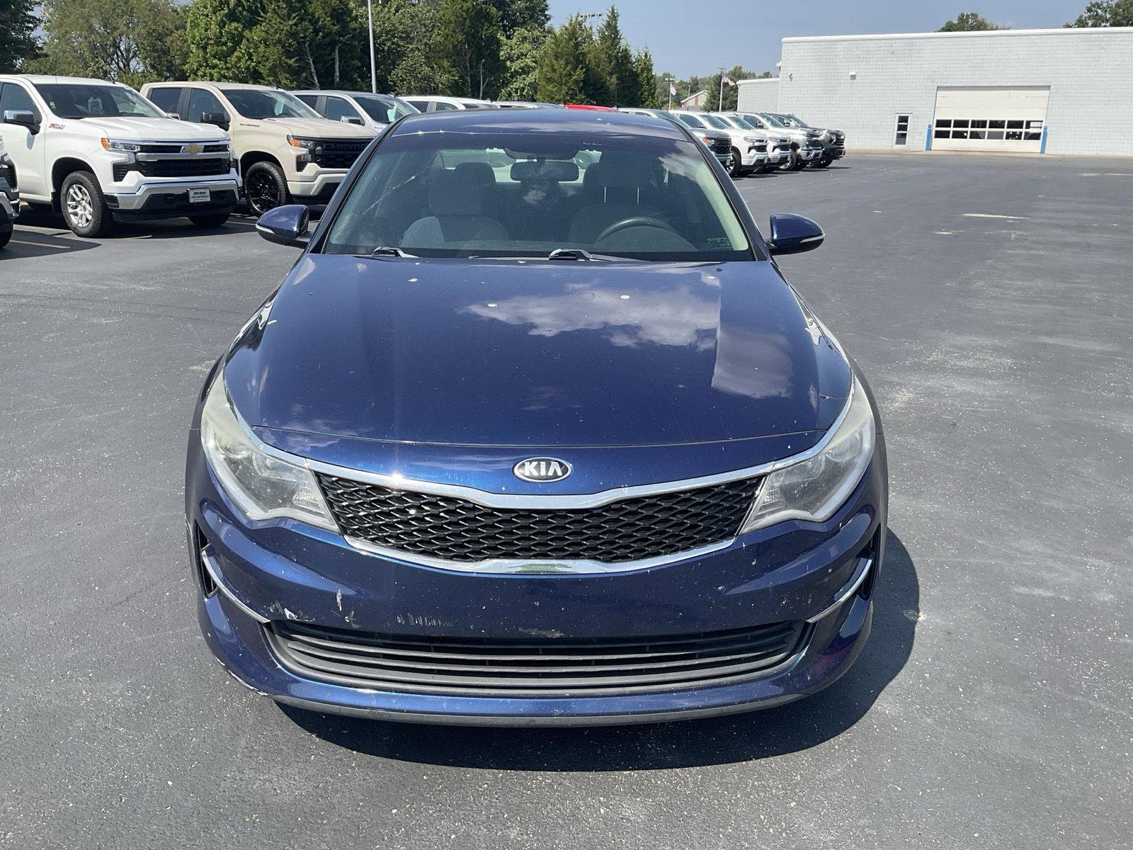 Used 2017 Horizon Blue Kia LX image 2