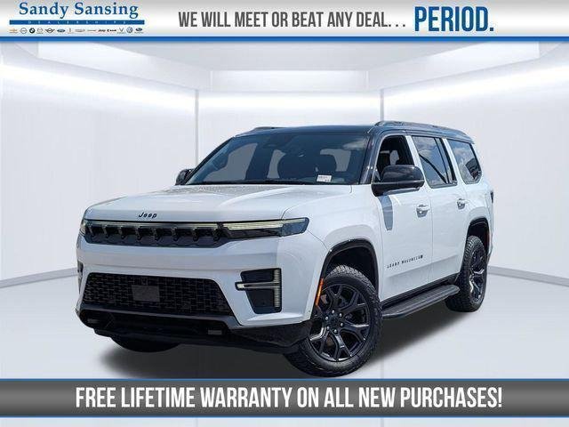 New 2026 Bright White Clearcoat Jeep Grand Wagoneer image 1