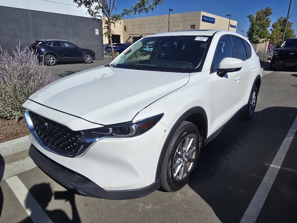 Used 2022 Snowflake White Pearl Mica Mazda 2.5 S Preferred Package image 1