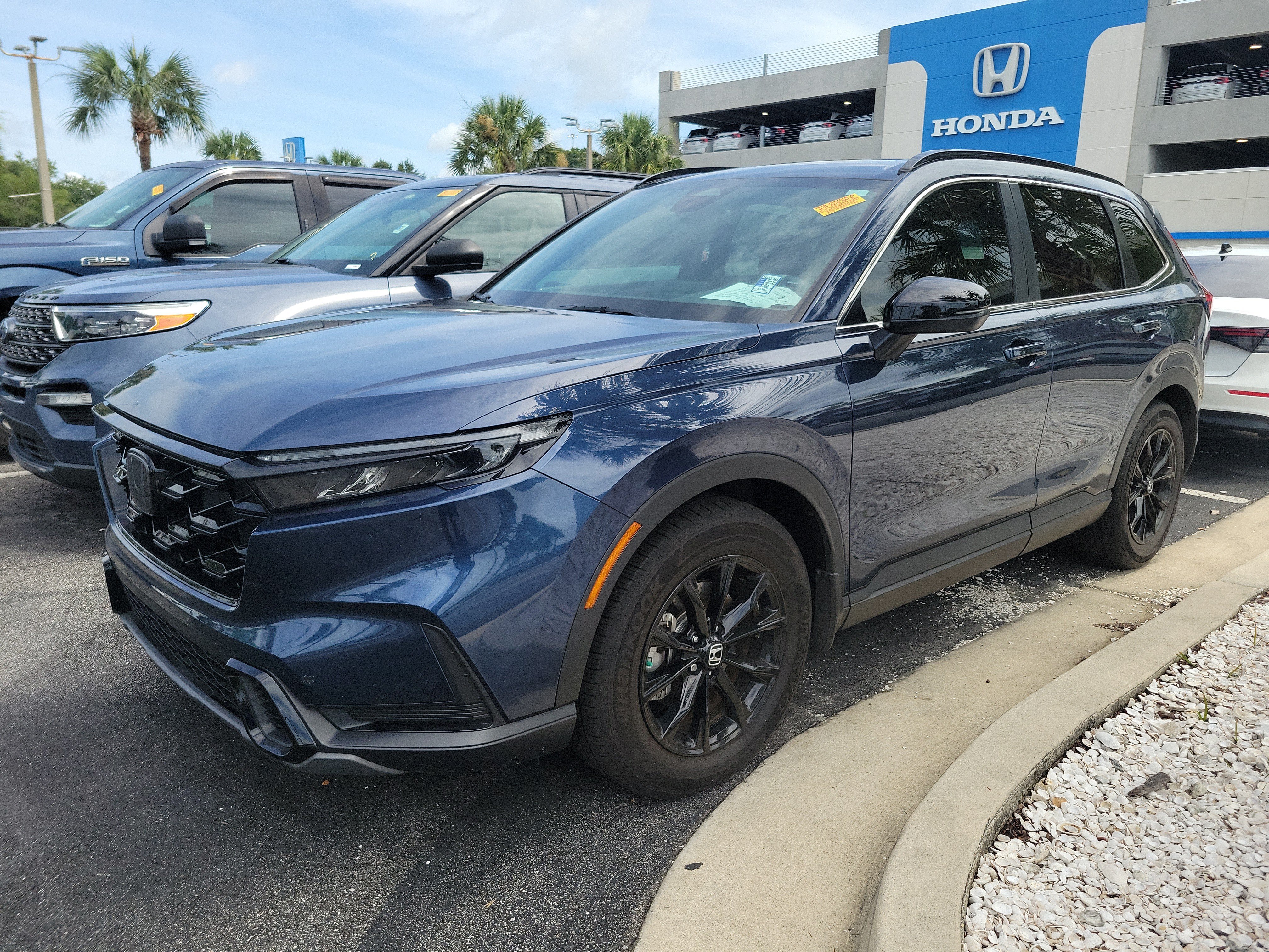 Certified Used 2024 Canyon River Blue Metallic Honda HYBRID 2WD SPORT image 33