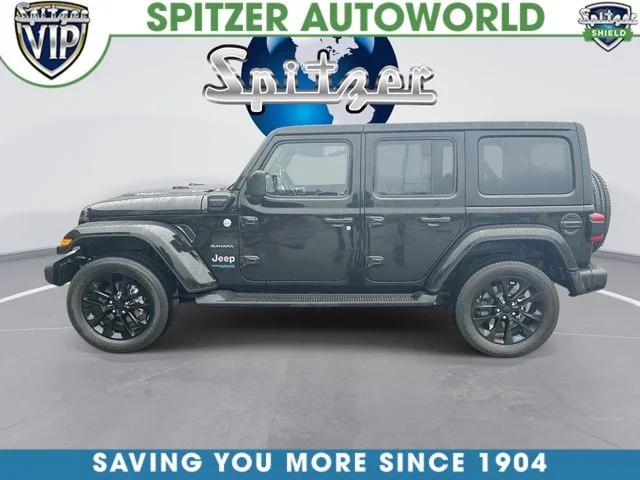 Used 2022 Black Jeep Unlimited Sahara 4xe image 6