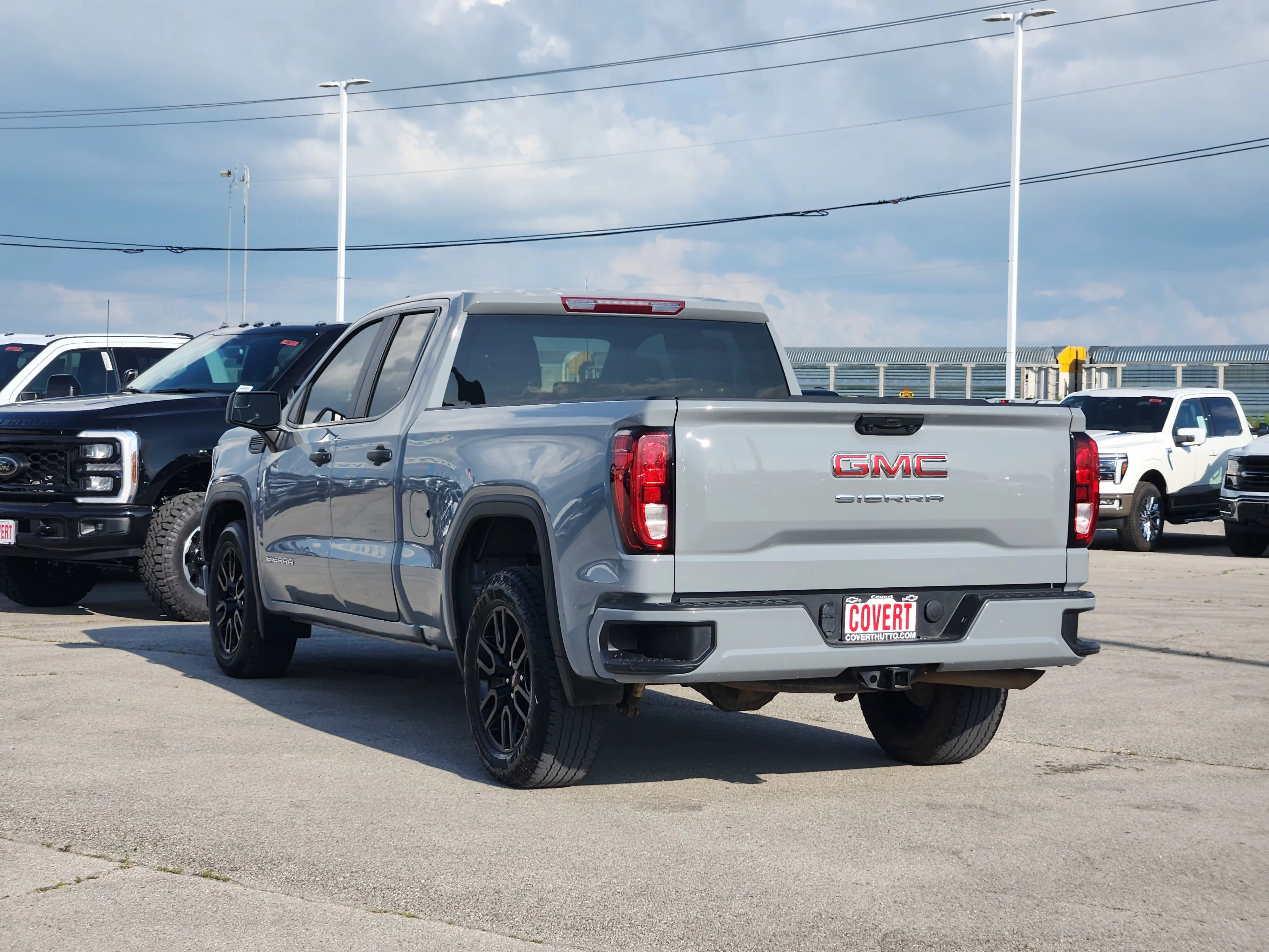 Used 2024 Thunderstorm Gray GMC Pro image 5