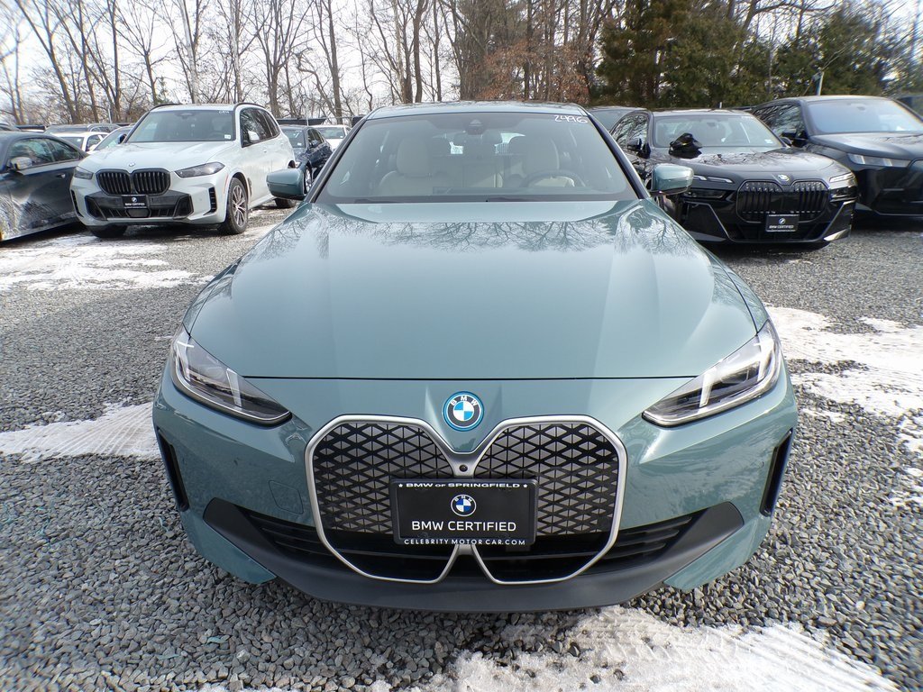 Certified 2025 BMW i4 40 with VIN WBY43HD0XSFU87756 for sale in Springfield, NJ