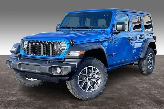 New 2026 Hydro Blue Pearlcoat Jeep Sport S image 1
