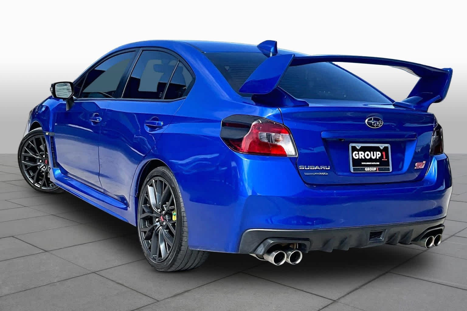 Used 2019 WR Blue Pearl Subaru STI image 12