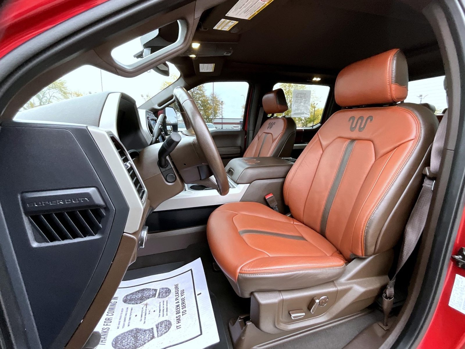 Used 2022 Red Ford King Ranch image 11