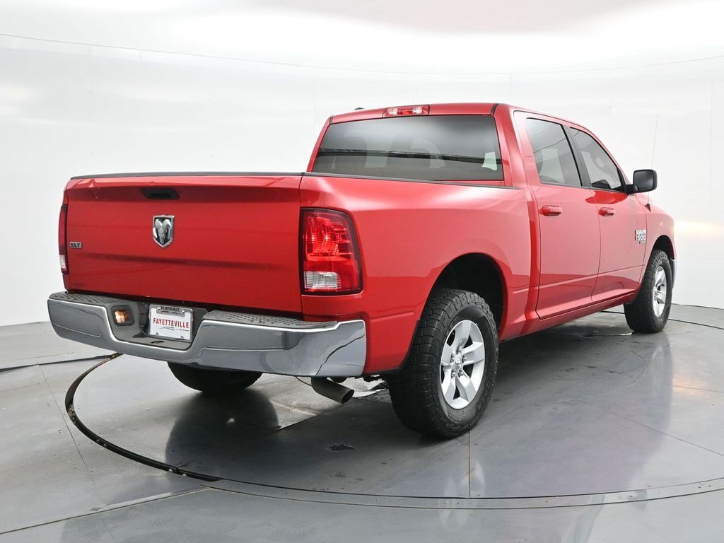 Used 2021 Flame Red Clearcoat Ram SLT image 5