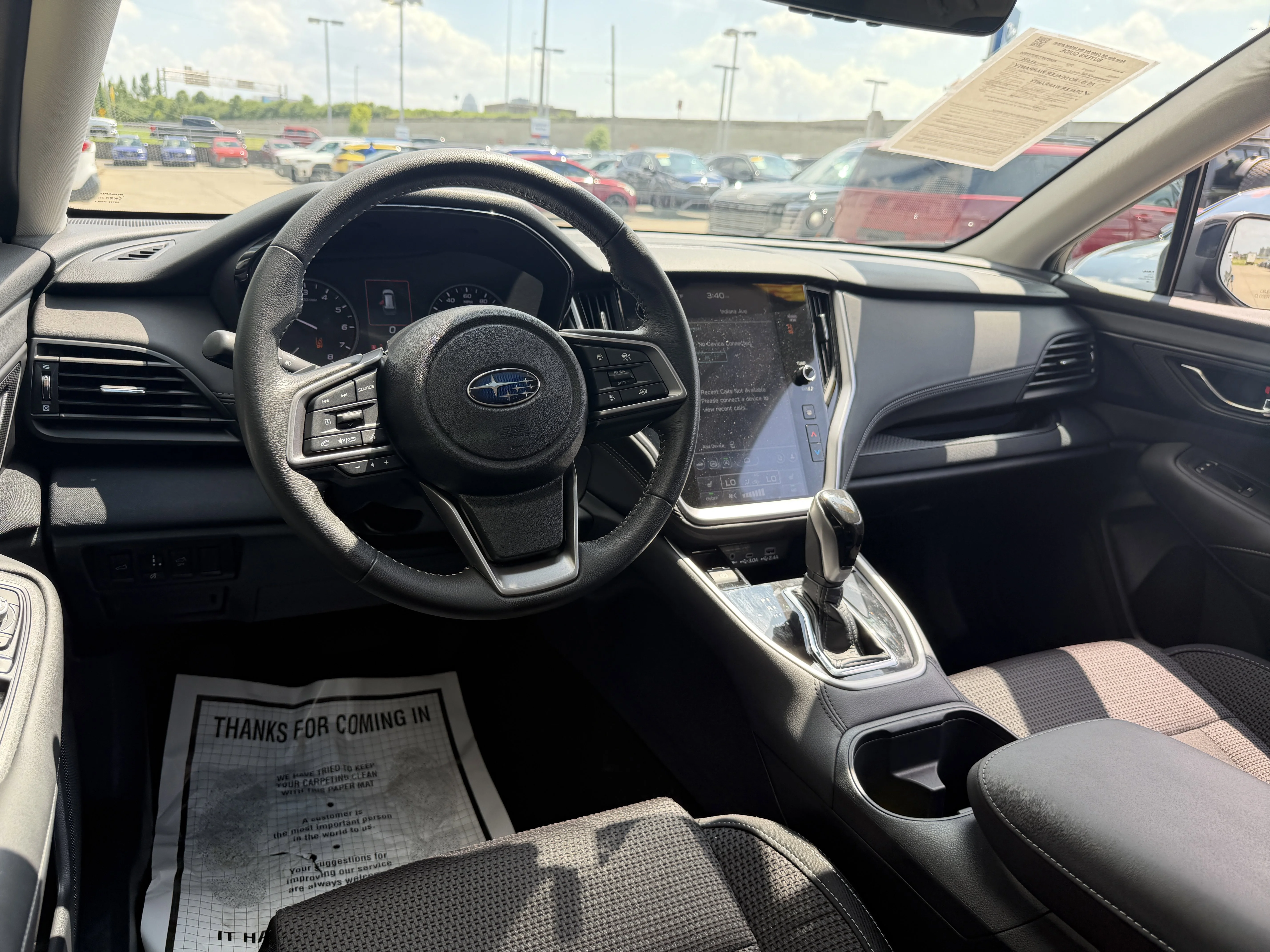 Used 2024 Crystal Black Silica Subaru Premium image 29