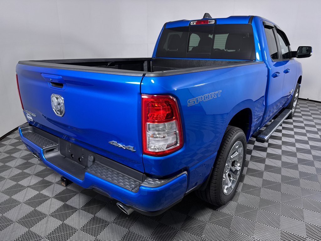Used 2021 Hydro Blue Pearlcoat Ram Big Horn image 18
