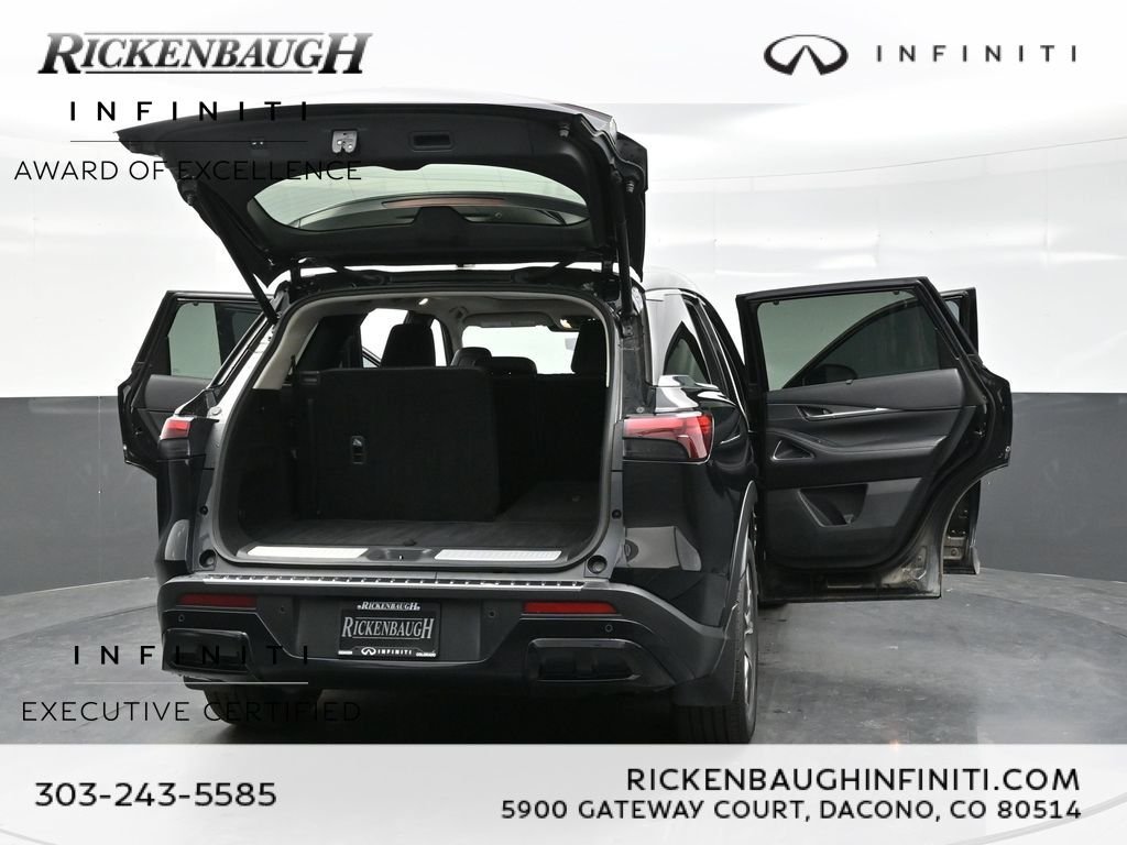 Certified Used 2023 Black INFINITI LUXE image 49