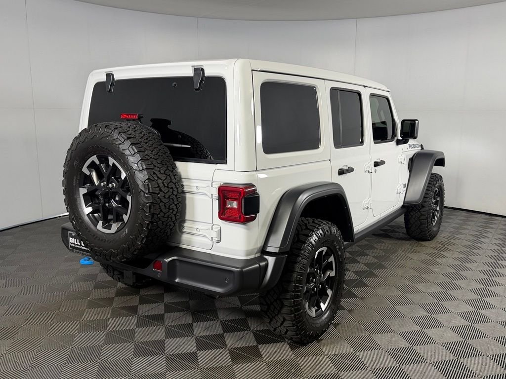 Used 2024 White Jeep Rubicon 4xe image 8