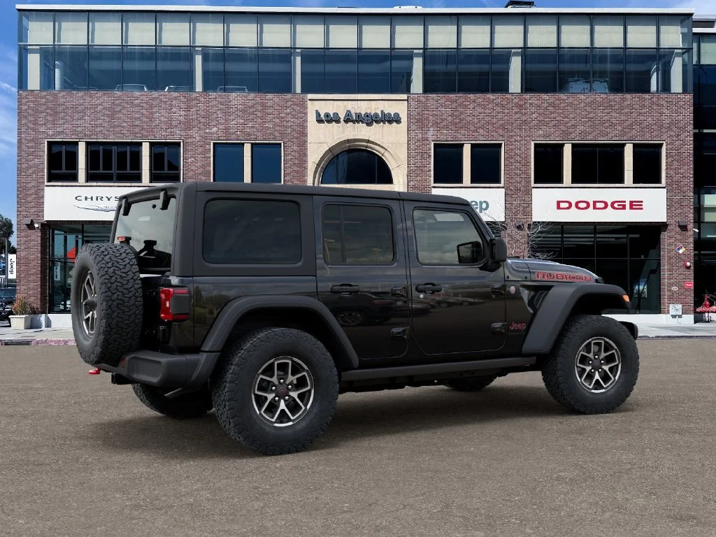 New 2027 Black Clear-Coat Paint Jeep Rubicon image 4