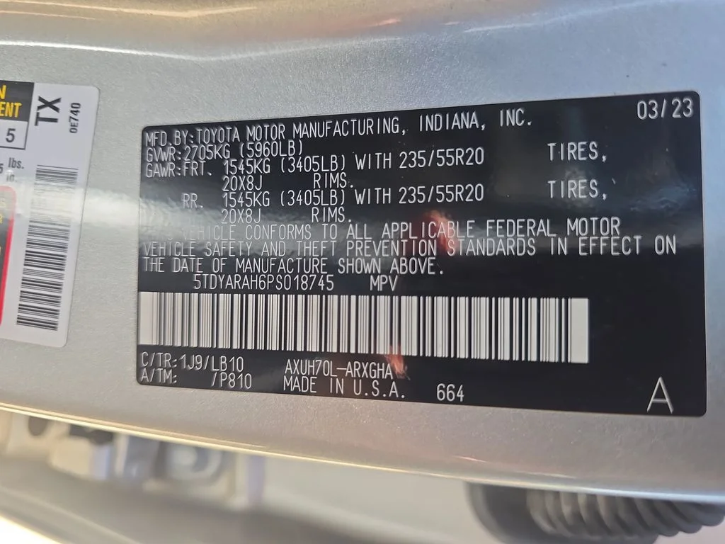 Used 2023 Magnetic Gray Metallic Toyota Hybrid Limited image 37