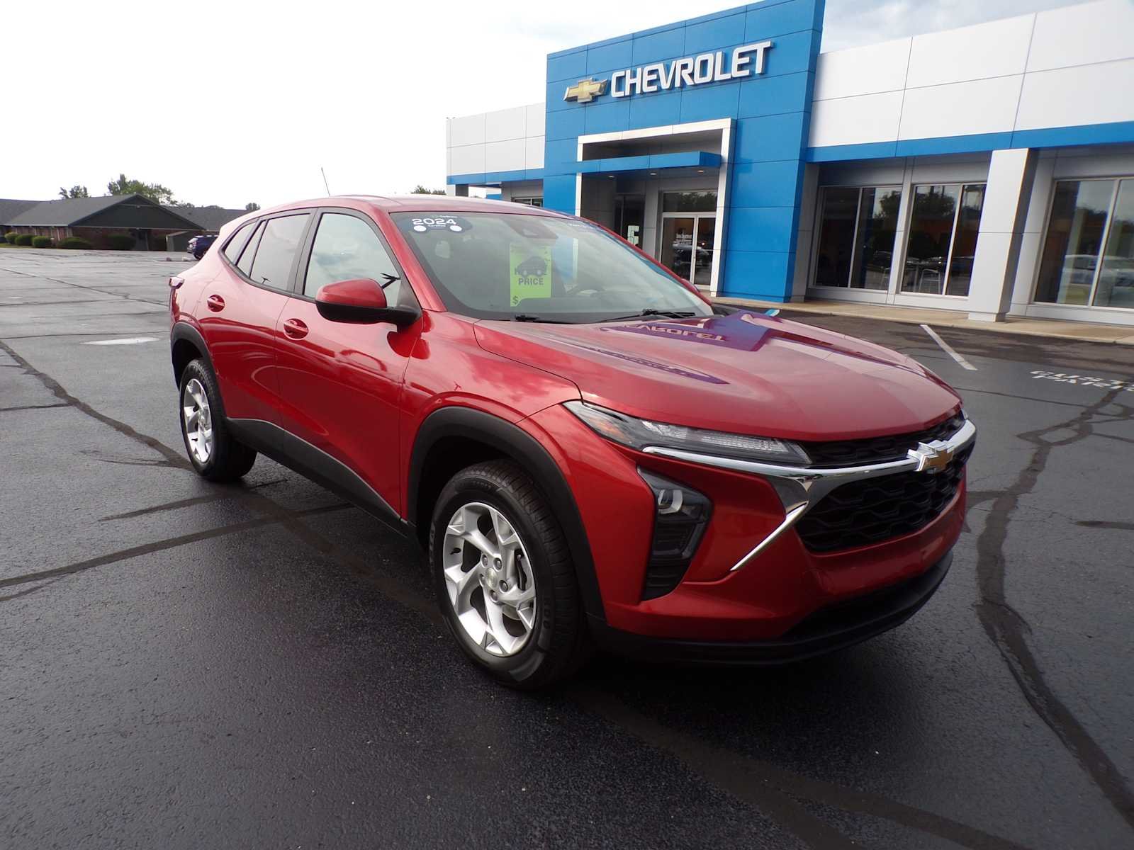 Certified 2024 Chevrolet Trax LS with VIN KL77LFE22RC023484 for sale in Alexandria, IN