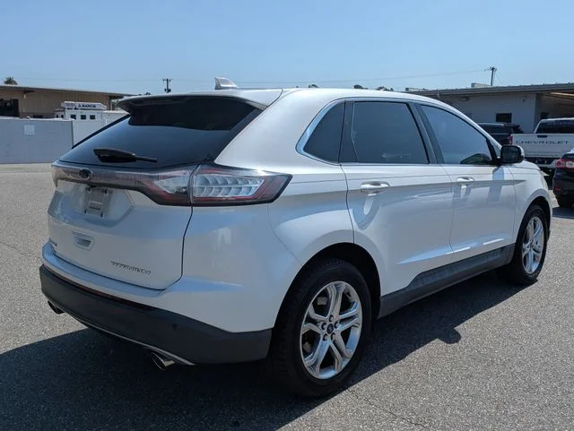Certified Used 2018 White Ford Titanium image 3