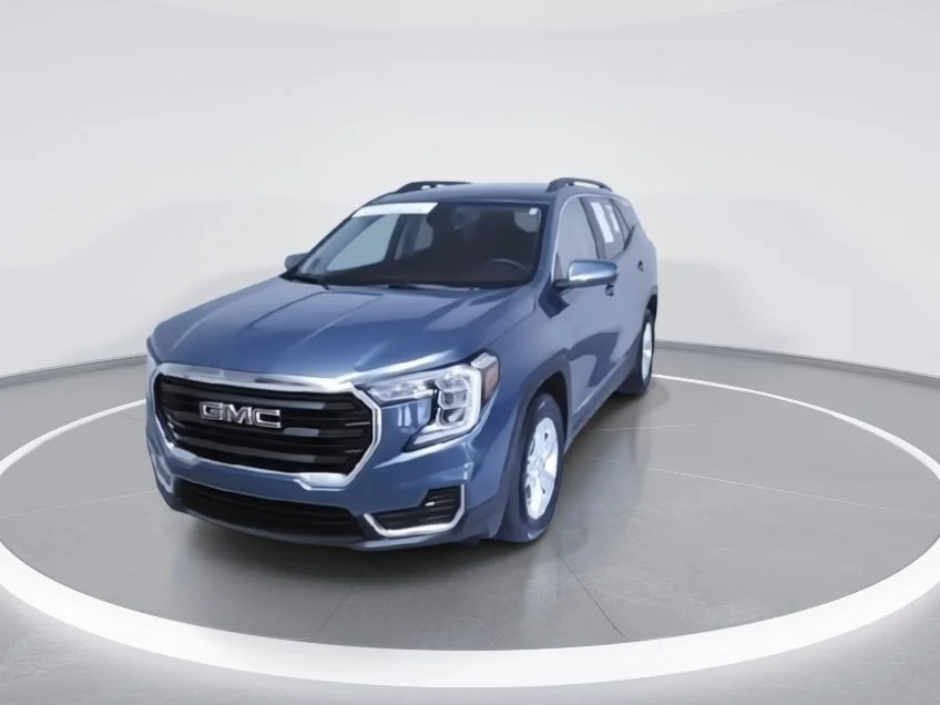 Used 2024 Blue GMC SLE image 4