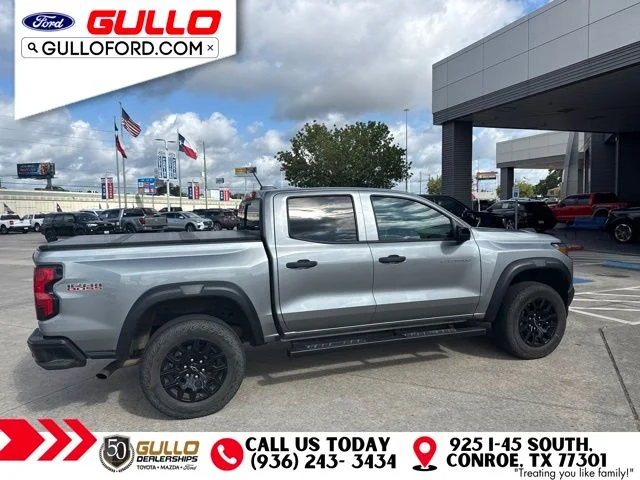 Used 2023 Sterling Gray Metallic Chevrolet Trail Boss image 4