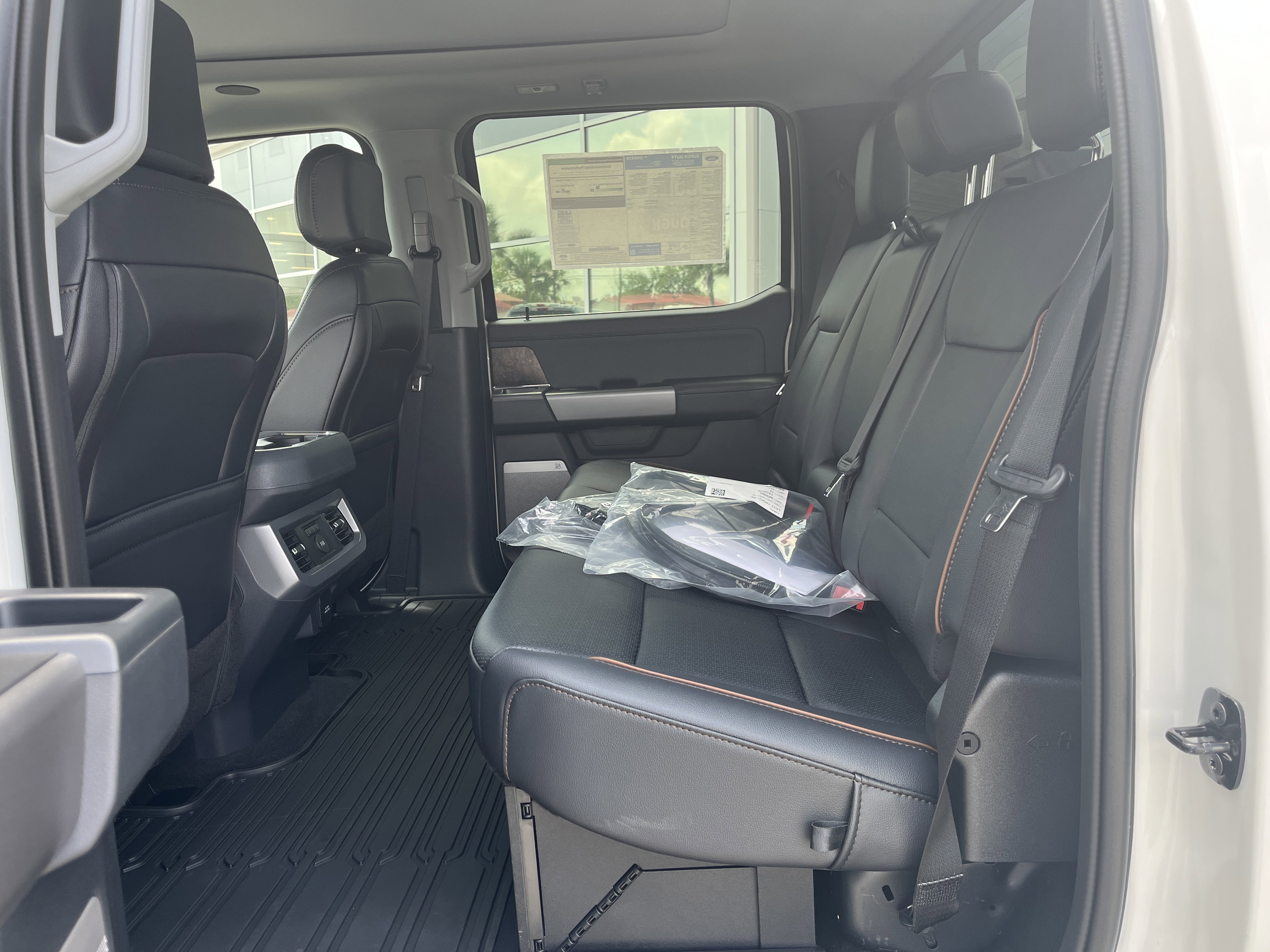 New 2026 Star White Metallic Tri-Coat Ford F-350® Lariat® image 16