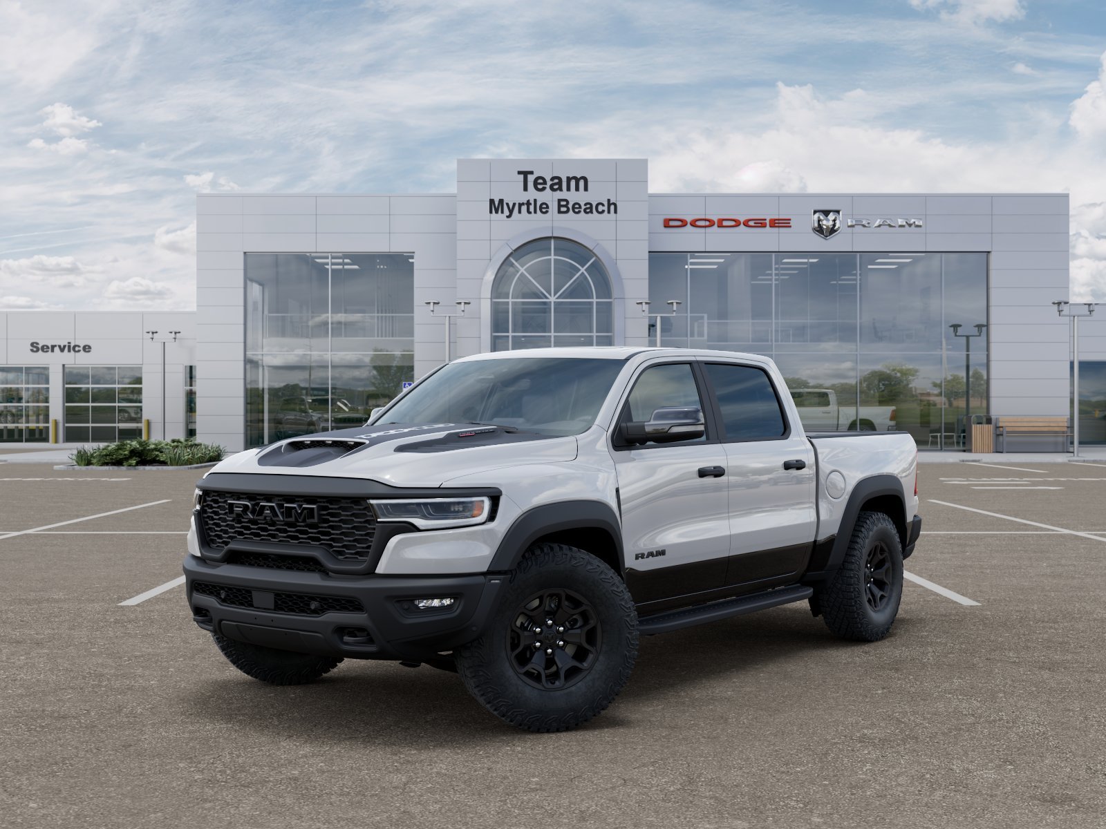 New 2026 Bright White Clear-Coat Exterior Paint RAM RHO image 28
