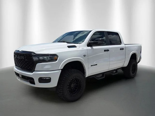 New 2026 Bright White Clear-Coat Exterior Paint RAM Big Horn/Lone Star image 2