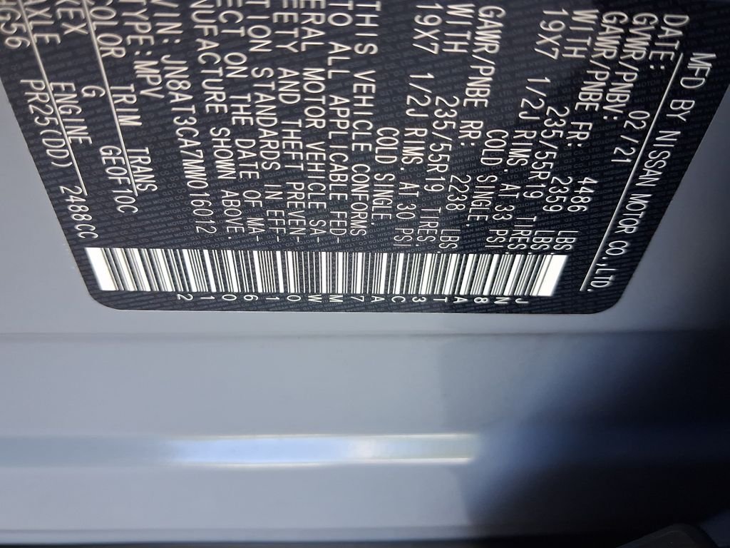 Certified Used 2021 Gray Nissan SL image 29